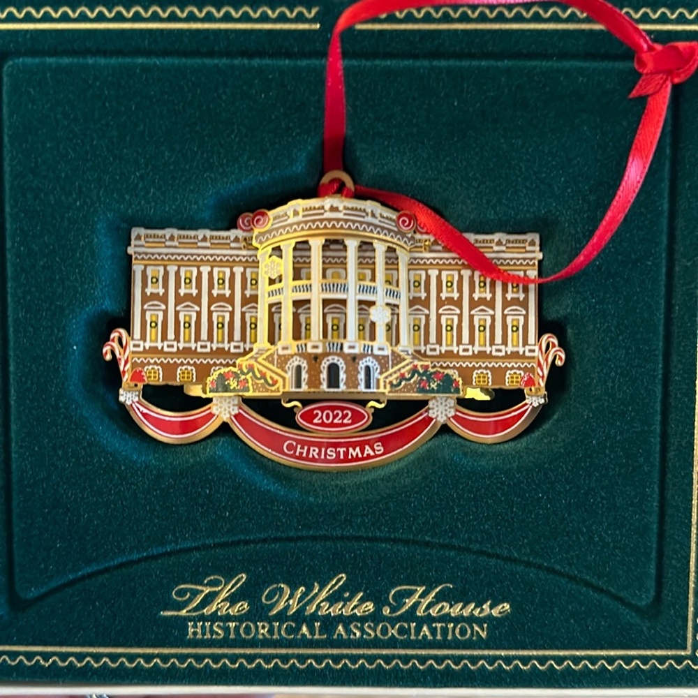 The White House Christmas Ornament 2022